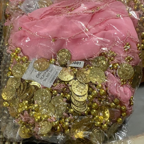 Belly dance skirt hip scarf - Picture 2 of 3